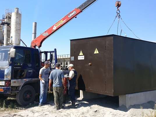 Асфальтно-битумный завод в районе ТЭЦ-2 г.Астана