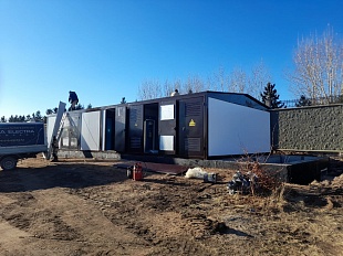 В сэндвич панели